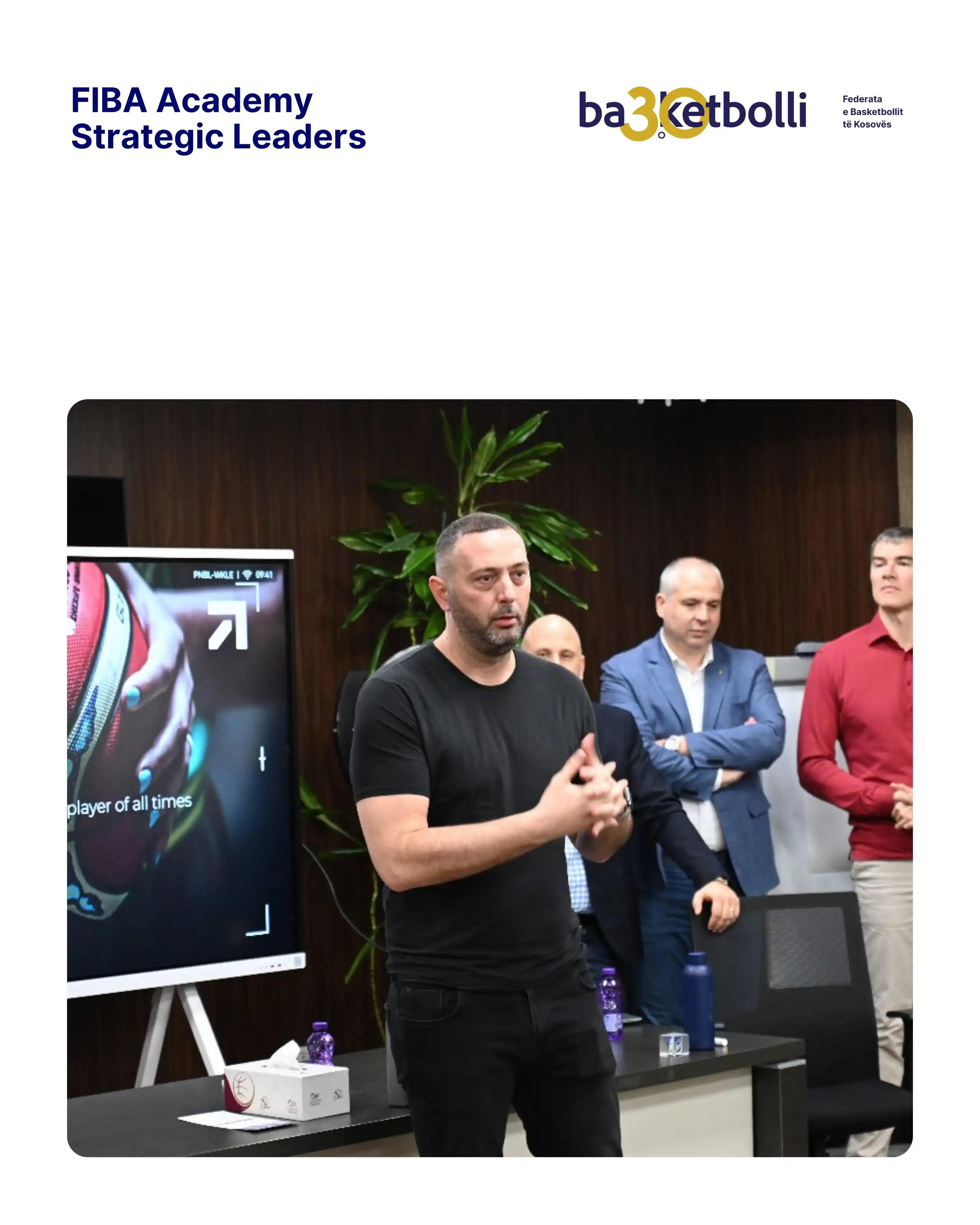 Adriatik Rraci, pjesëmarrës në Sesionin e parë të “FIBA Academy Strategic Leaders” në Katar